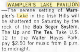 Wamplers Lake Pavilion - July 31 1970 (newer photo)